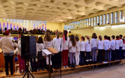 Chanter ensemble la beauté de la création Ecole Saint Michel – lyon 7